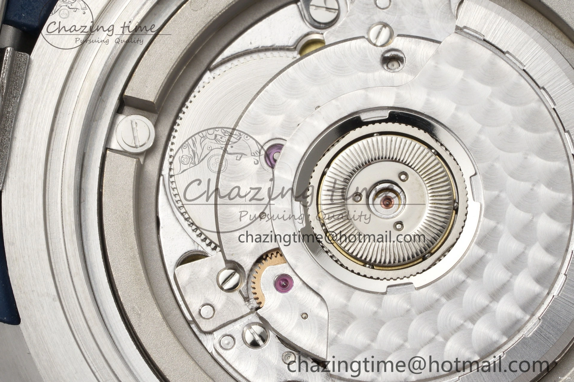 MIROTIME 0416 WellDesigned Aquatimer Automatic SS RSF 1:1 Best Edition Blue Dial on Blue Rubber Strap A 7057